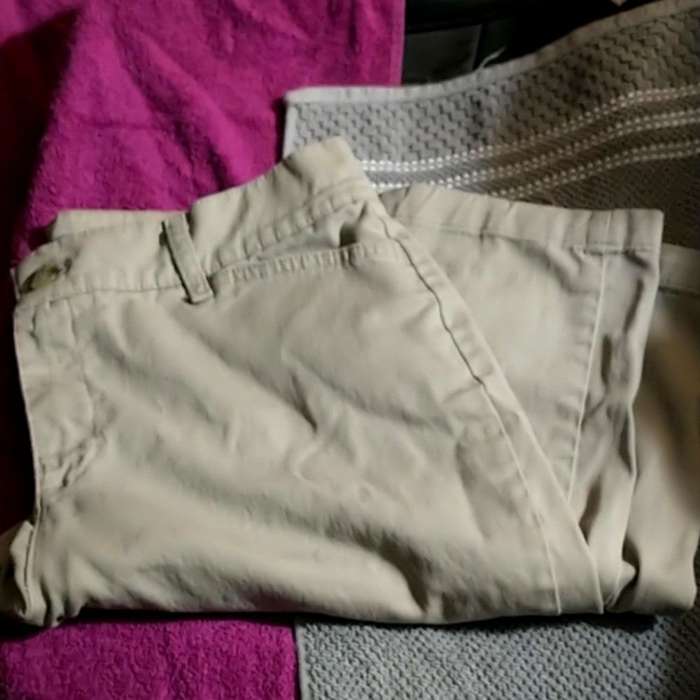 Petite women's khakis